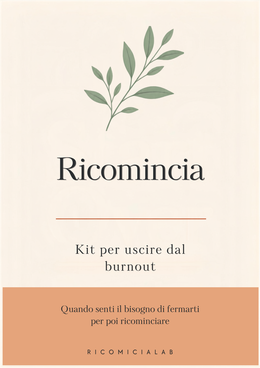 Ricomincia – Kit per uscire dal Burnout